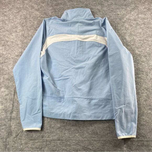 Merrell Womens Blue/White Full Zip Performance Jacket Size LG - Picture 2 of 11
